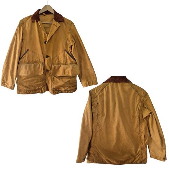 American Field The Hettrick MFG CO 1930 1940 Canvas Vintage Shooting Jacket M - Picture 1 of 7
